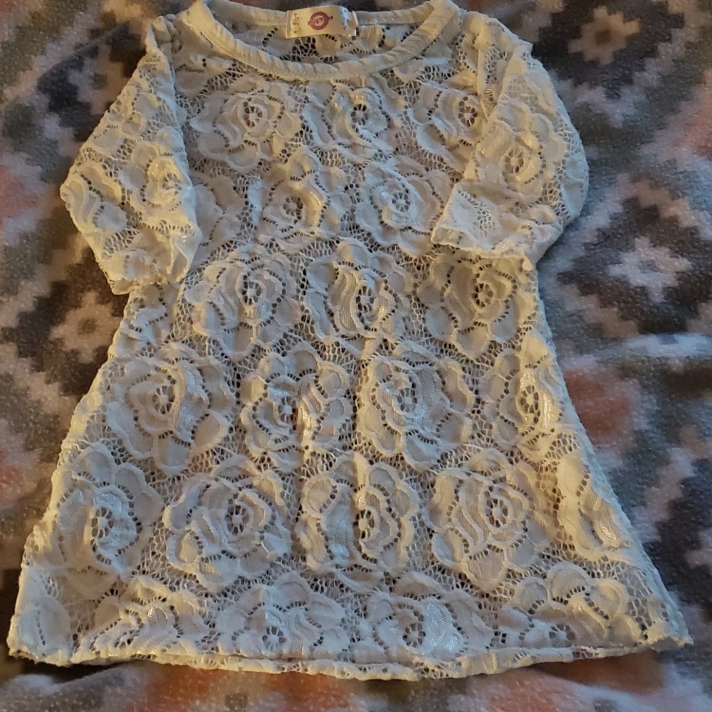🎄All Lace see thru dress 028